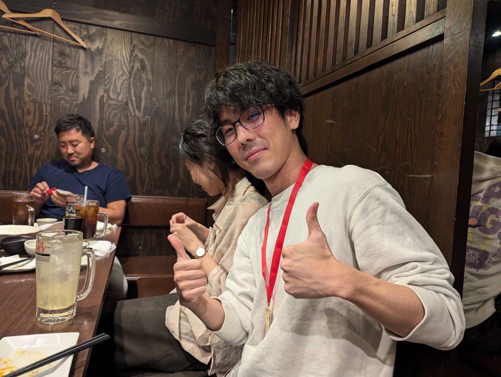 社内イベントでの船越さん