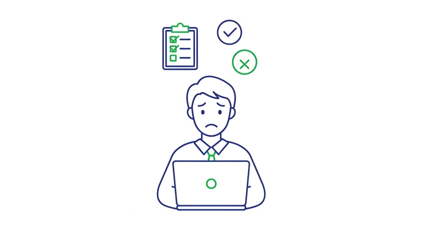 手作業でのミス